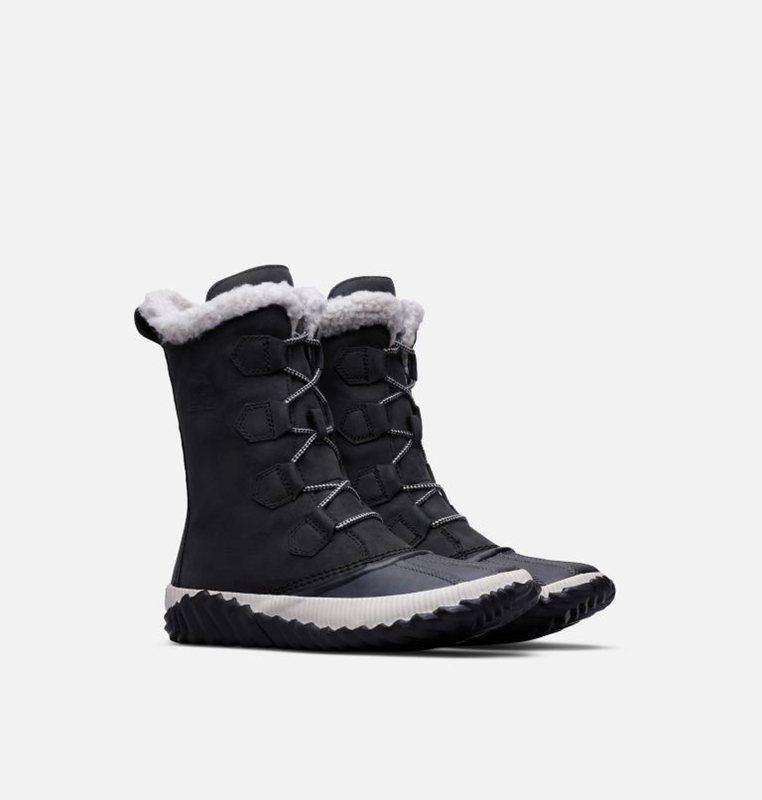 Botas Nieve Sorel Mujer - Out N About™ Plus Tall Duck Bajas Negras - 52374-OZDX